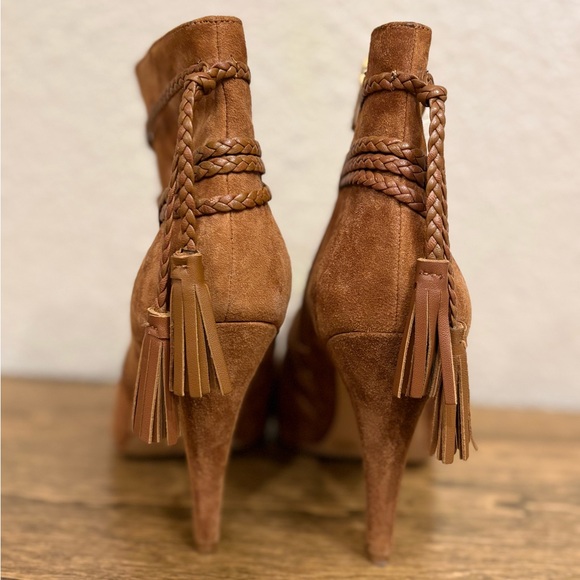 Vince Camuto Astan Peeptoe Booties - Picture 10 of 11